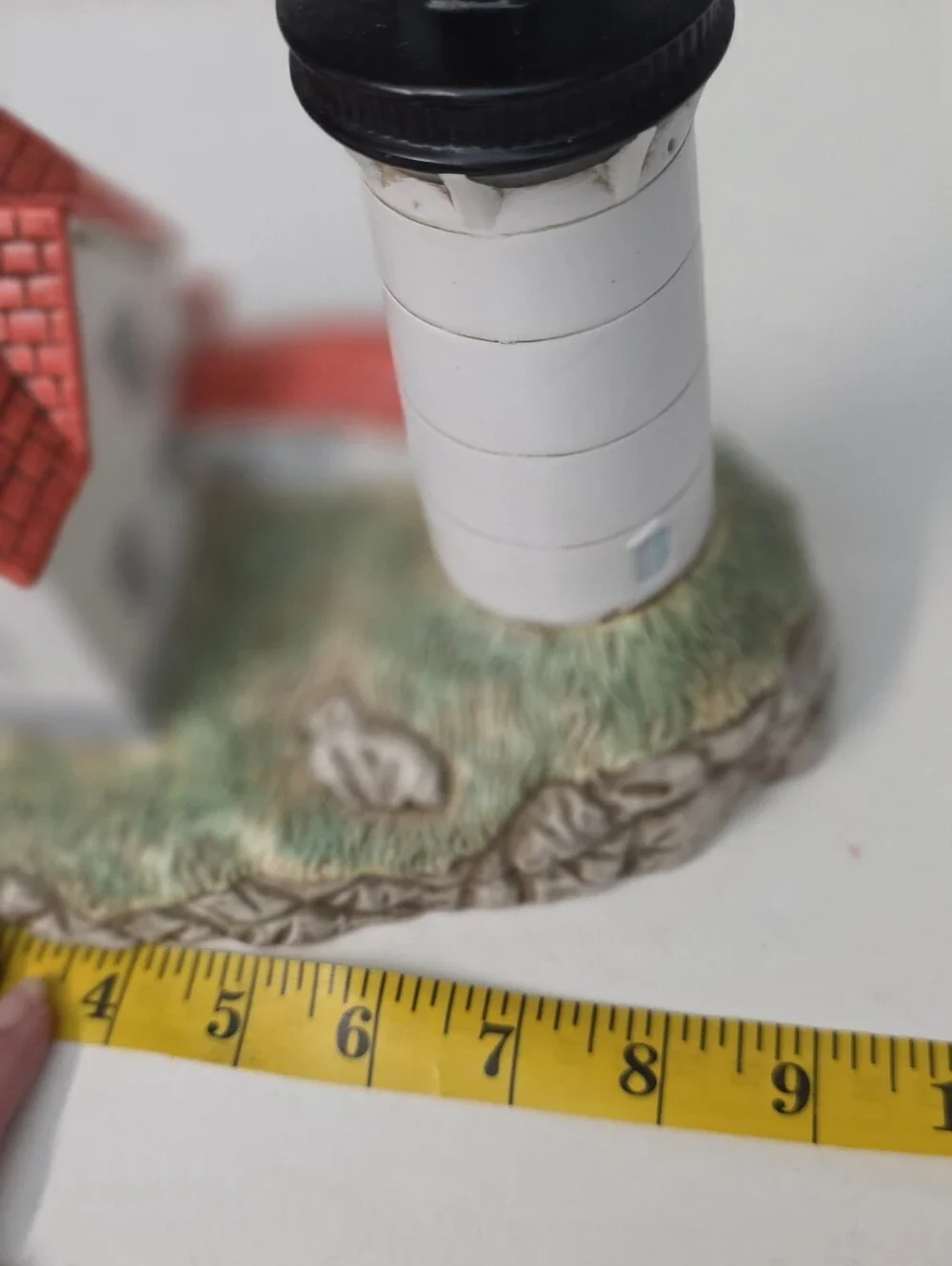 Lefton 1879 Cape Neddick Lighthouse 10106 – Large 9” Hand Painted Ceramic